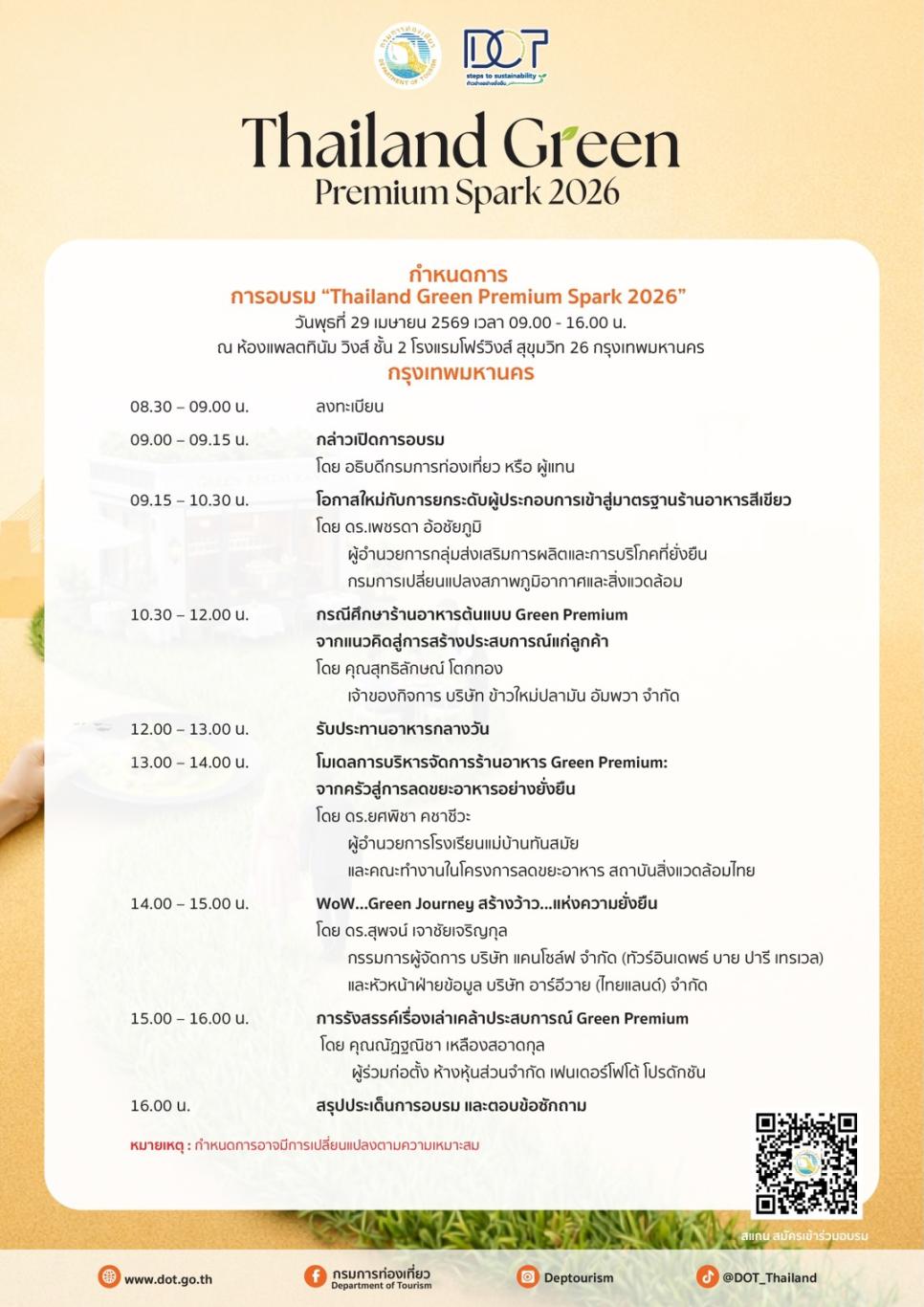 Thailand Green Premium Spark 2026